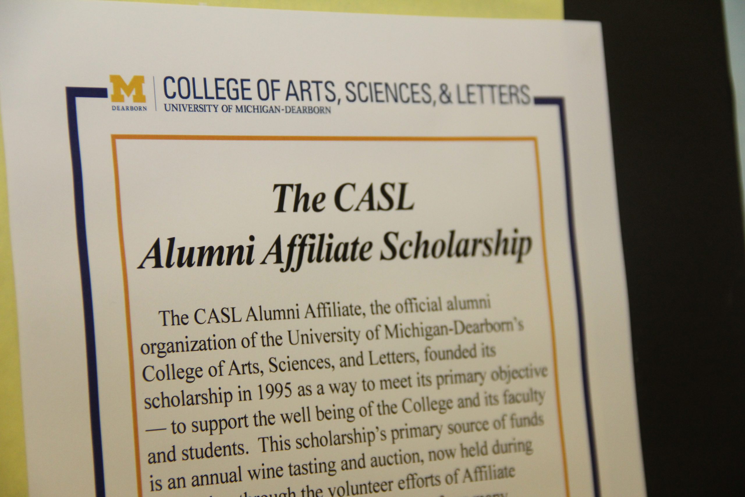 Casl Alumni Affiliate Scholarship intended for dimensions 5184 X 3456