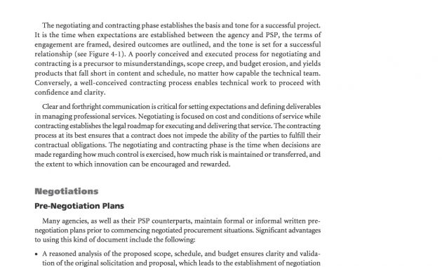 Chapter 4 Negotiating And Contracting For Professional intended for dimensions 1200 X 1552