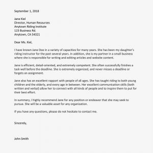 Character Reference Letter Example And Writing Tips with regard to proportions 1000 X 1000