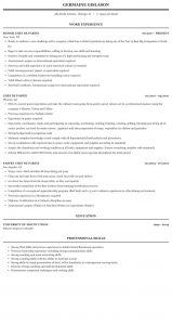 Chef De Partie Resume Sample Mintresume throughout proportions 800 X 1506