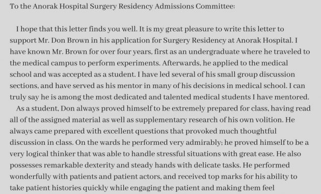 Choose Our Reliable Surgery Letter Of Recommendation Sample regarding size 794 X 1123