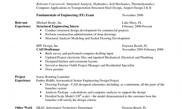 Civil Engineer Sample Resume Hector Best Sample Civil with dimensions 1275 X 1650