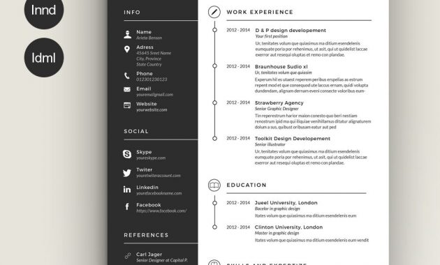 Clean Cv Resume Estartshop On Creative Market Cv intended for sizing 1000 X 1000