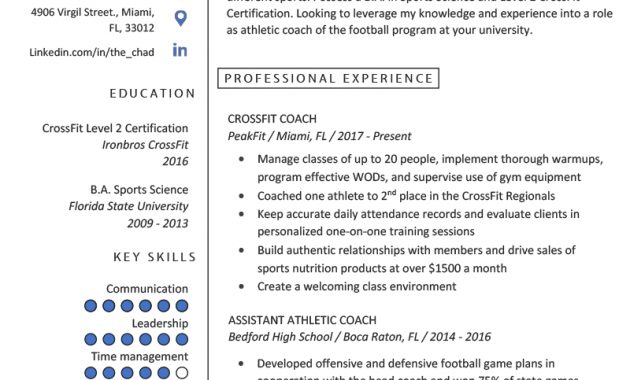 Coaching Resume Sample Writing Tips Resume Genius for measurements 800 X 1132