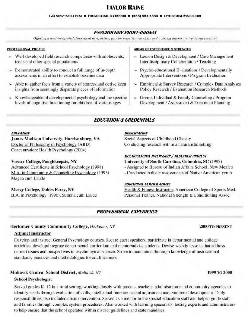 Collection Of Solutions College Teaching Resume Format intended for proportions 822 X 1056