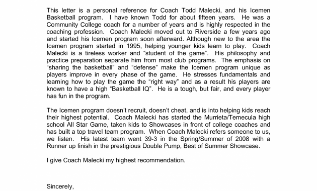 College Letter Of Recommendation From Coach Debandje intended for dimensions 2550 X 3300