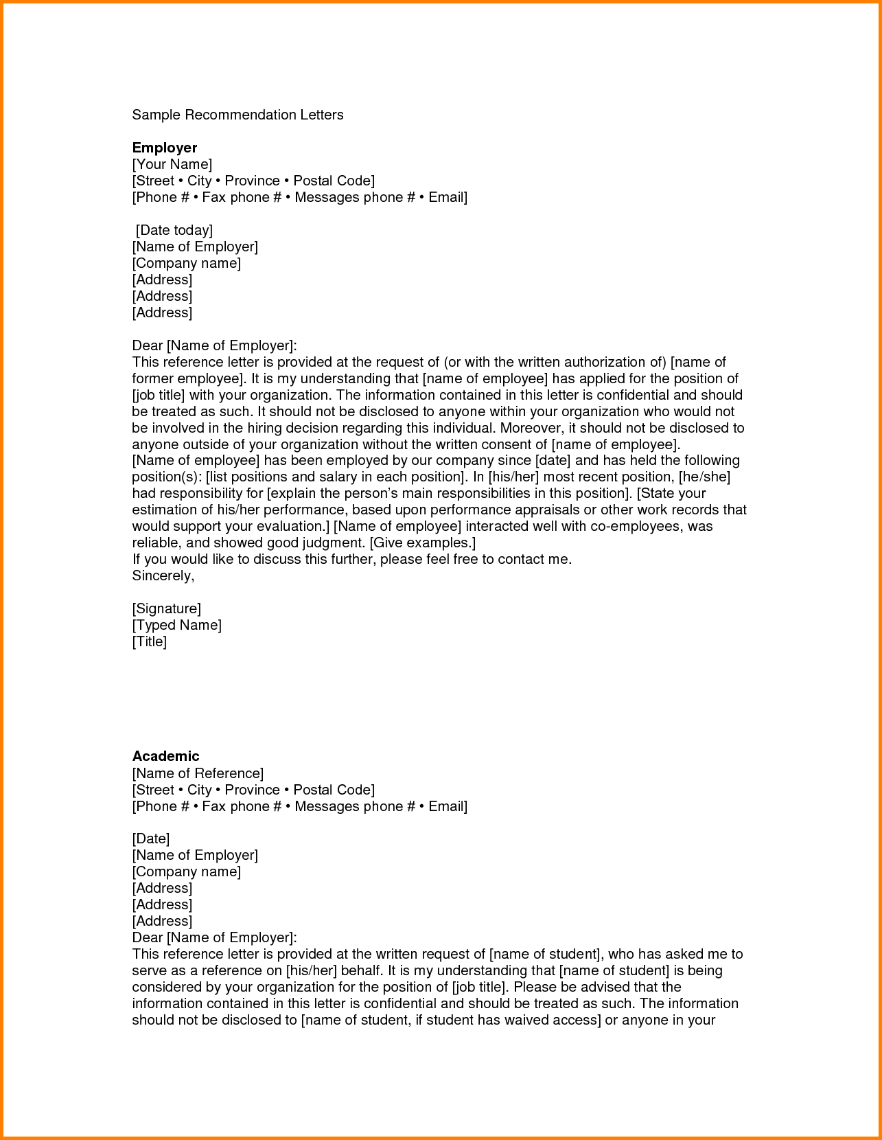 College Recommendation Letter From Alumni Examples Debandje throughout sizing 1285 X 1660