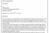 College Recommendation Letter From The Teacher 01 Best within size 2480 X 3508