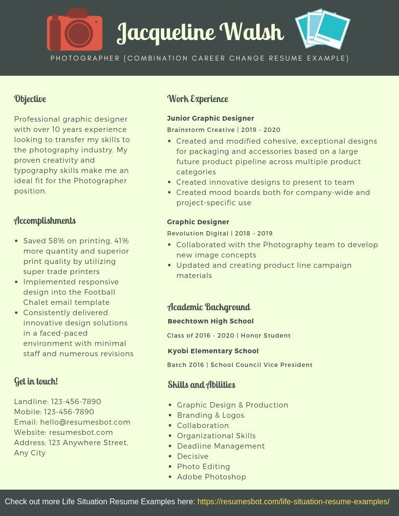 Combination Career Change Resume Samples Templates Pdf regarding size 816 X 1056