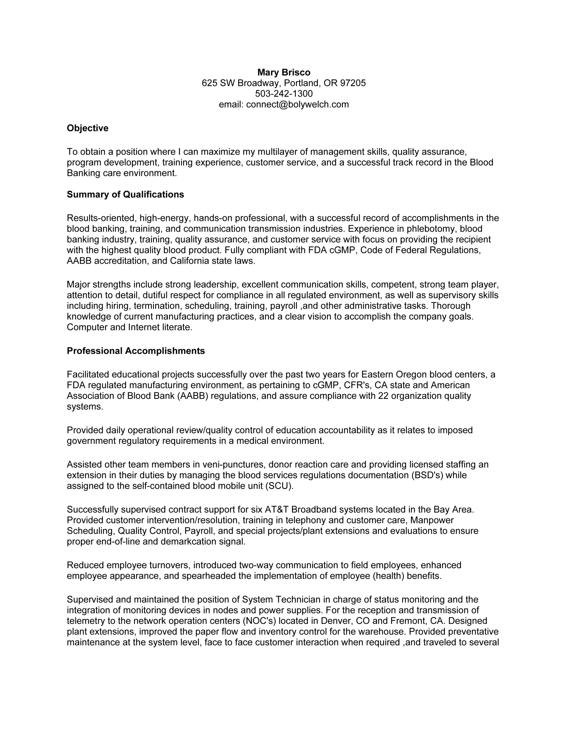 Combination Resume Example A Combination Resume Contains with regard to dimensions 2550 X 3300