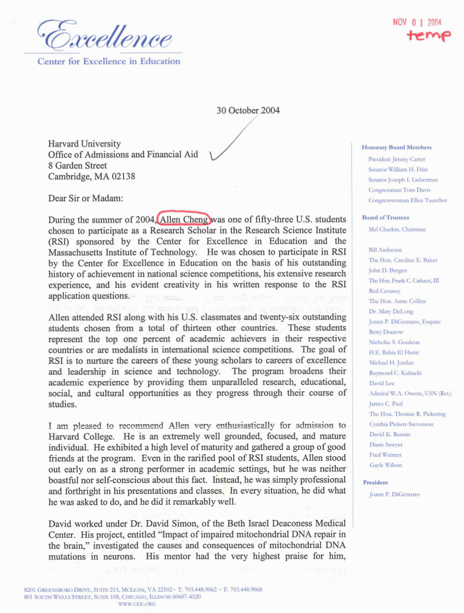 Common Application Letter Of Recommendation Example Enom inside measurements 939 X 1240