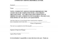 Community Service Completion Letter Template Inspirational pertaining to measurements 1275 X 1650