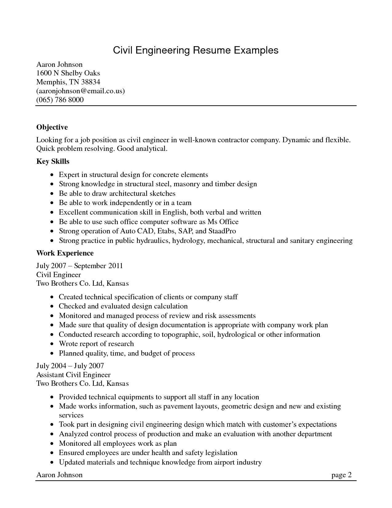 Computer Engineering Resume Examples 165de6cf7 New Sample throughout size 1275 X 1650