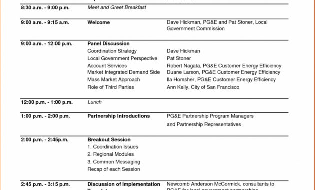 Conference Agenda Template Word Regarding Event Agenda inside dimensions 1000 X 1293