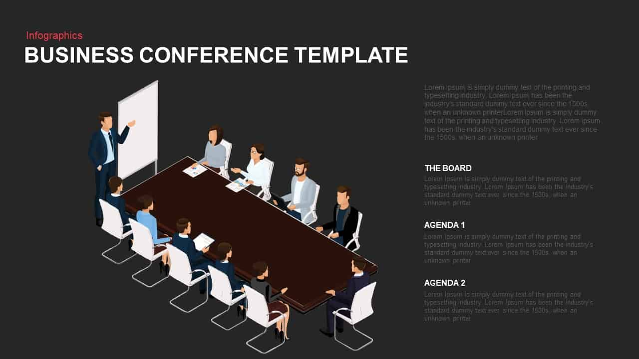 Conference Powerpoint Template Debandje intended for dimensions 1280 X 720