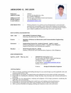 Confortable Resume Sample Format For Seaman For Updated throughout size 830 X 1074