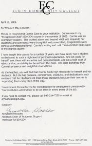 Connie Cave Letters Of Recommendation pertaining to sizing 750 X 1192