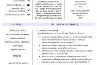 Construction Worker Resume Example Writing Guide Resume inside size 800 X 1132