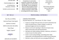 Construction Worker Resume Example Writing Guide Resume with sizing 800 X 1132