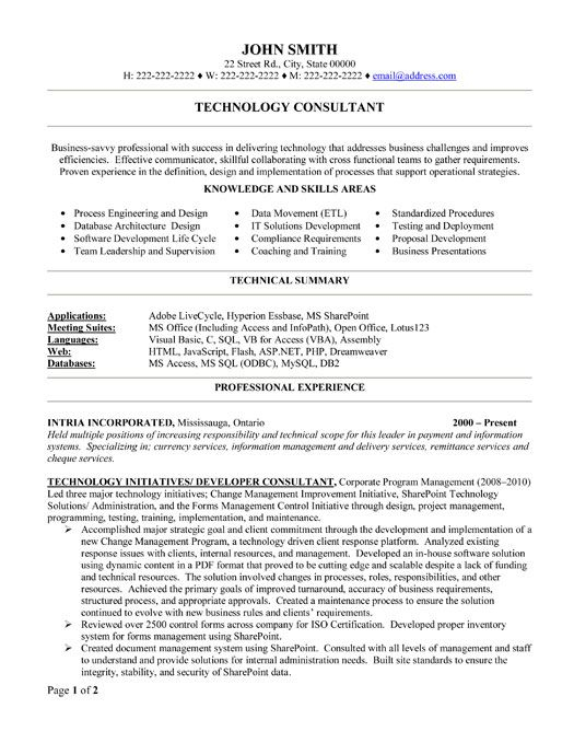 Consultant Resume Template Enom pertaining to dimensions 525 X 679