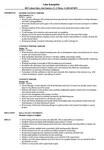 Content Writer Resume Samples Velvet Jobs regarding proportions 860 X 1240