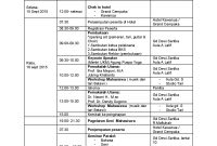 Contoh Jadwal Kegiatan Pimpinan Mosaicone regarding measurements 1240 X 1754