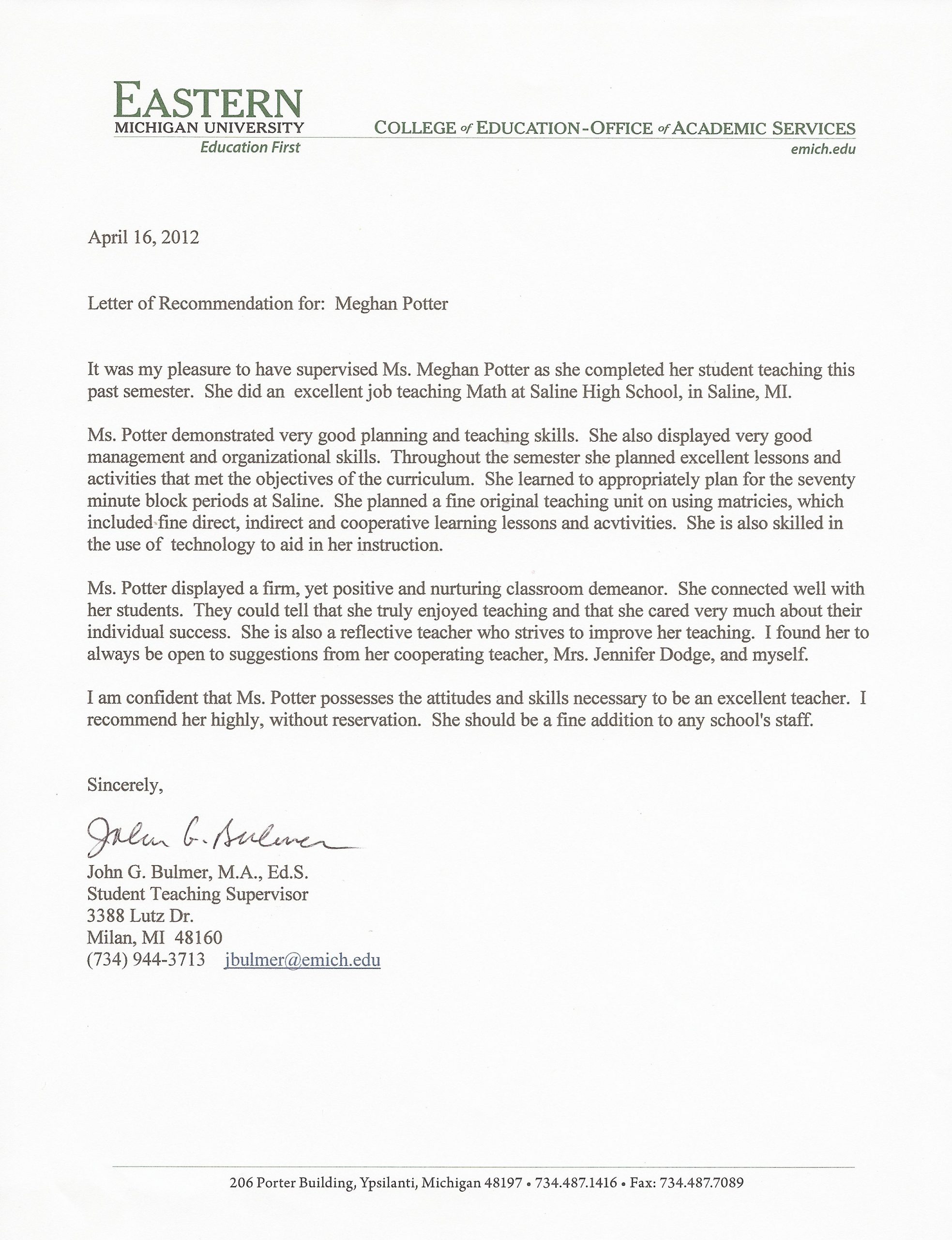 Cooperating Teacher Recommendation Letter Sample Debandje in proportions 2496 X 3248