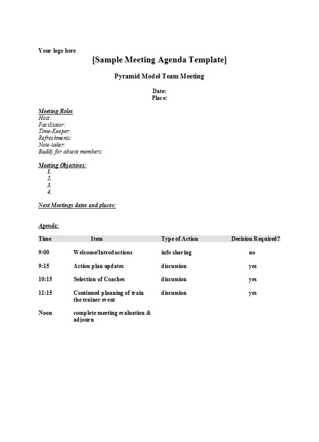 Corporate Meeting Template Akali intended for size 655 X 907