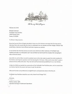 Country Club Recommendation Letter Enom throughout dimensions 1700 X 2200