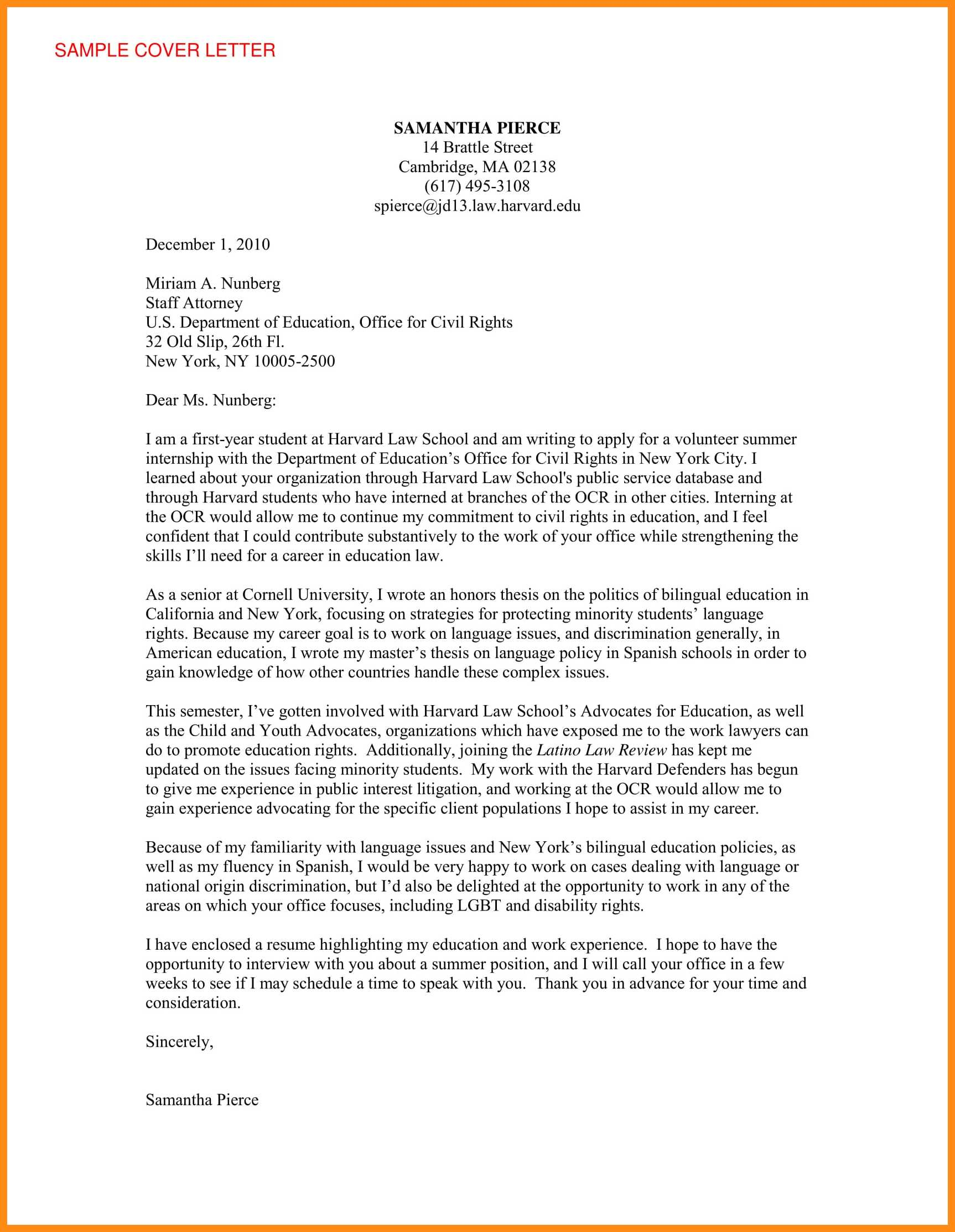 Cover Letter Example Cornell Debandje for sizing 1726 X 2226