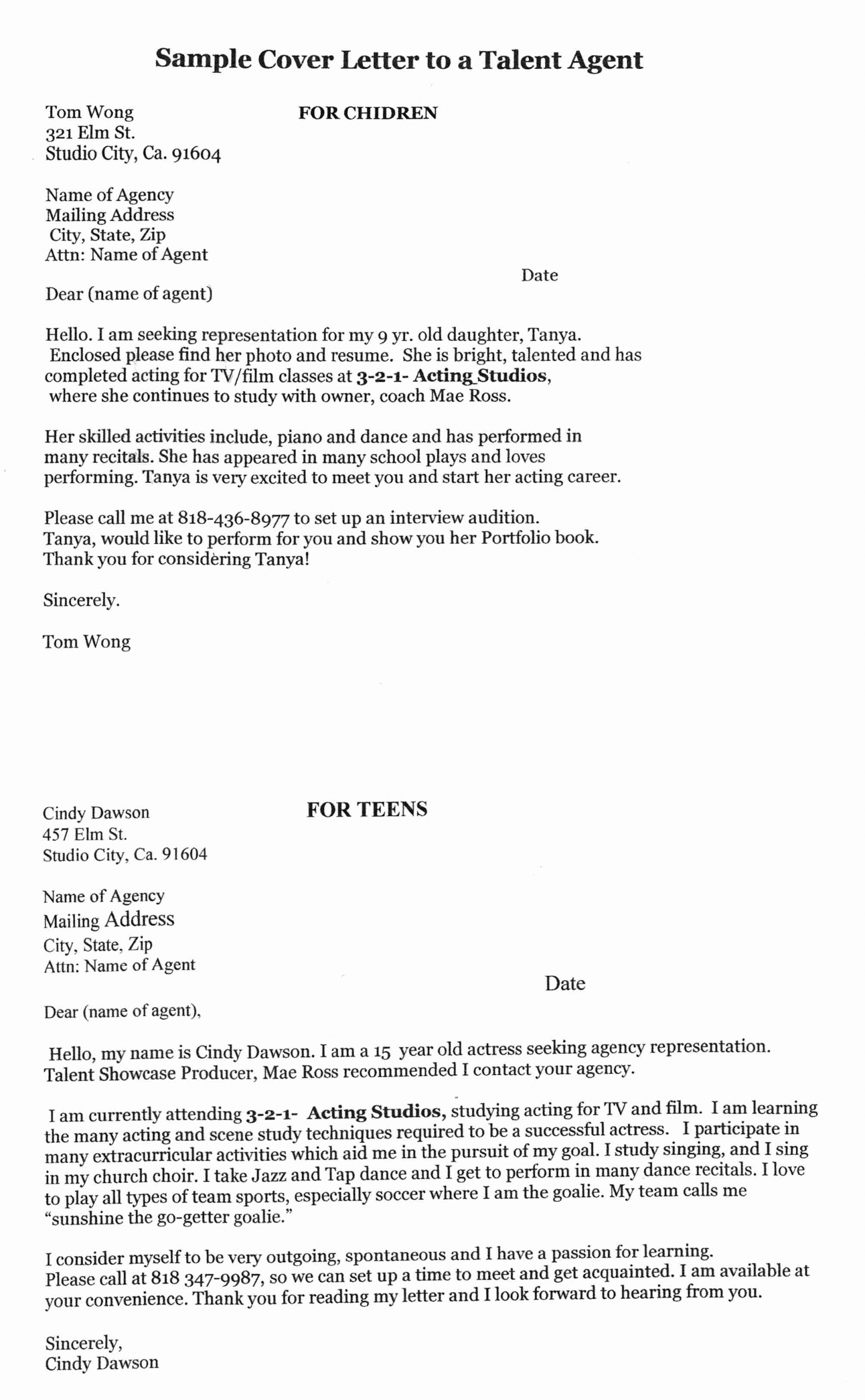 Cover Letter Examples Acting Free Resume Templates with proportions 2009 X 3250