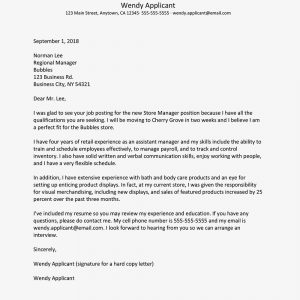 Cover Letter Examples For Management Jobs within proportions 1000 X 1000