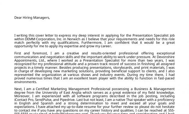 Cover Letter Examples Real People Presentation within measurements 1240 X 1754