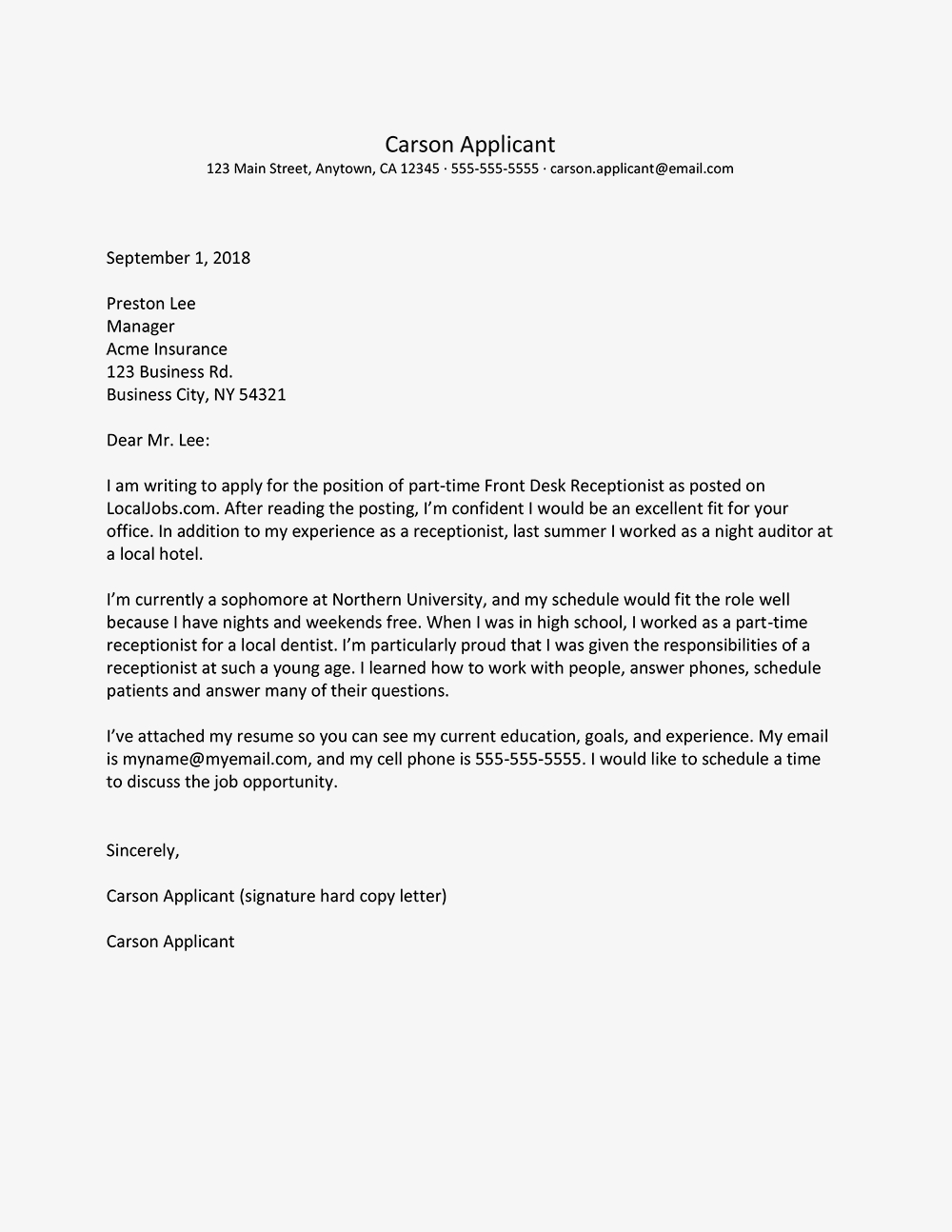 Cover Letter Font Size And Margins Debandje throughout size 1000 X 1294