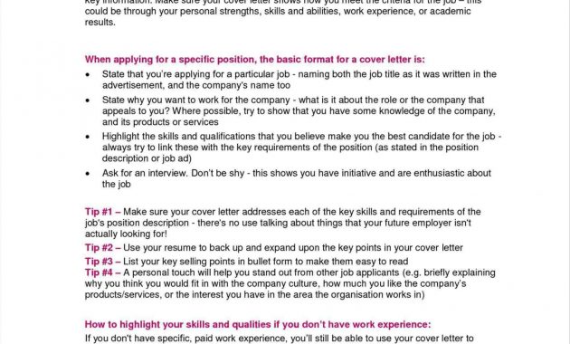 Cover Letter For A Specific Job Cover Letter Template in measurements 1899 X 2687