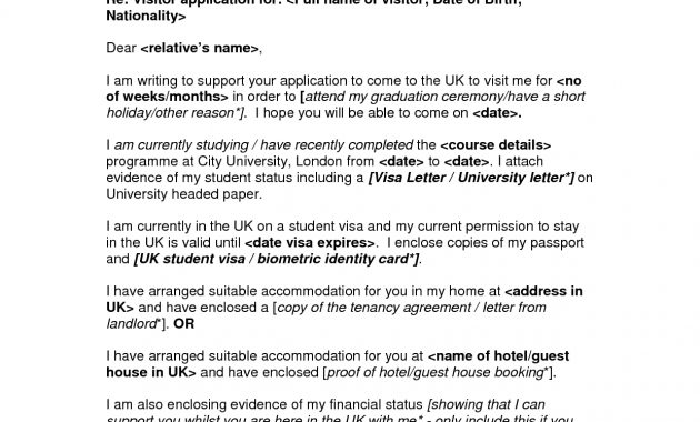 Cover Letter For Uk Student Visa Official Financial Sponsor with regard to sizing 1240 X 1754