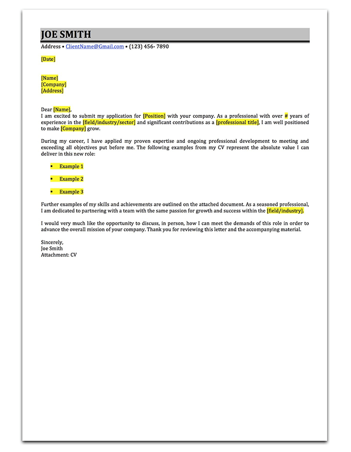 Cover Letter Stand Out Enom pertaining to size 691 X 889