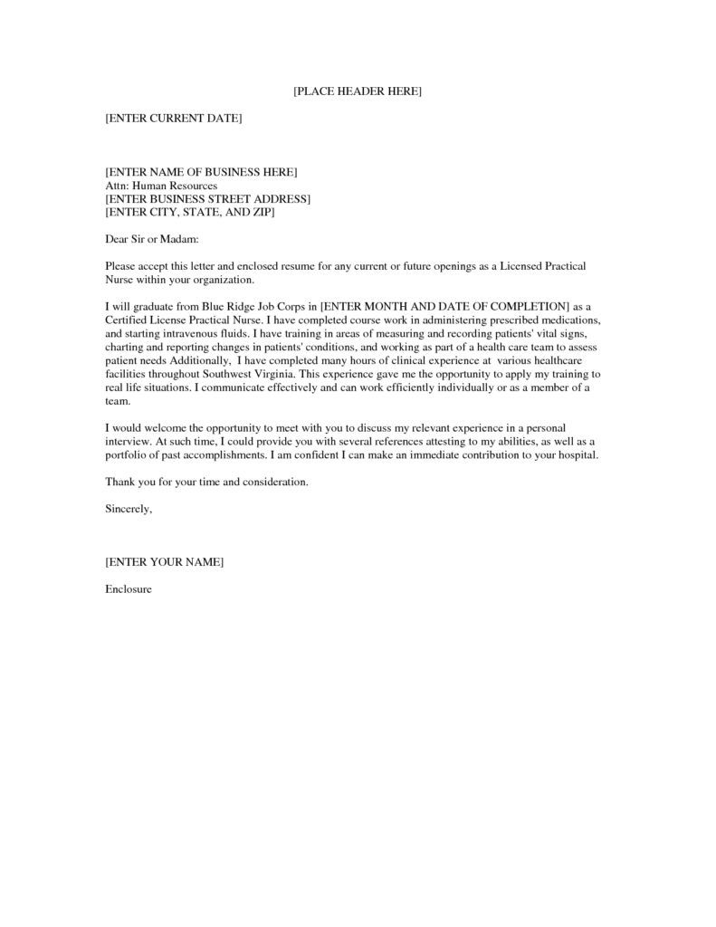 Cover Letter Template Lpn Nursing Cover Letter Cover intended for proportions 791 X 1024