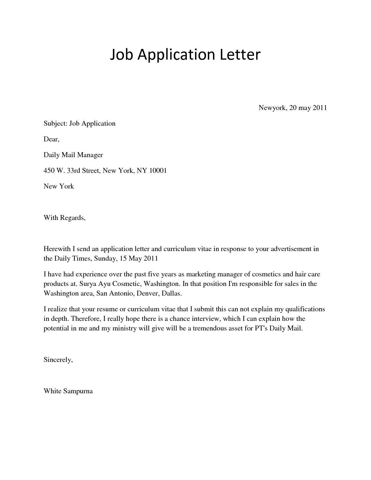 cover letter ngo