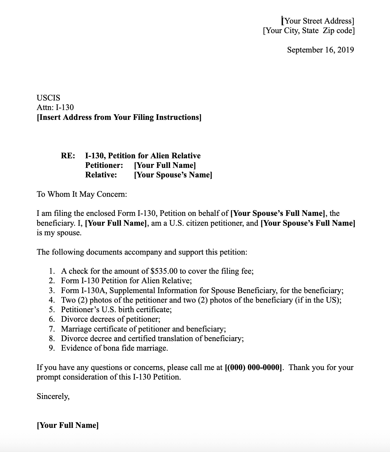 Cr1 Visa Process Form I 130 Petition in sizing 1310 X 1516