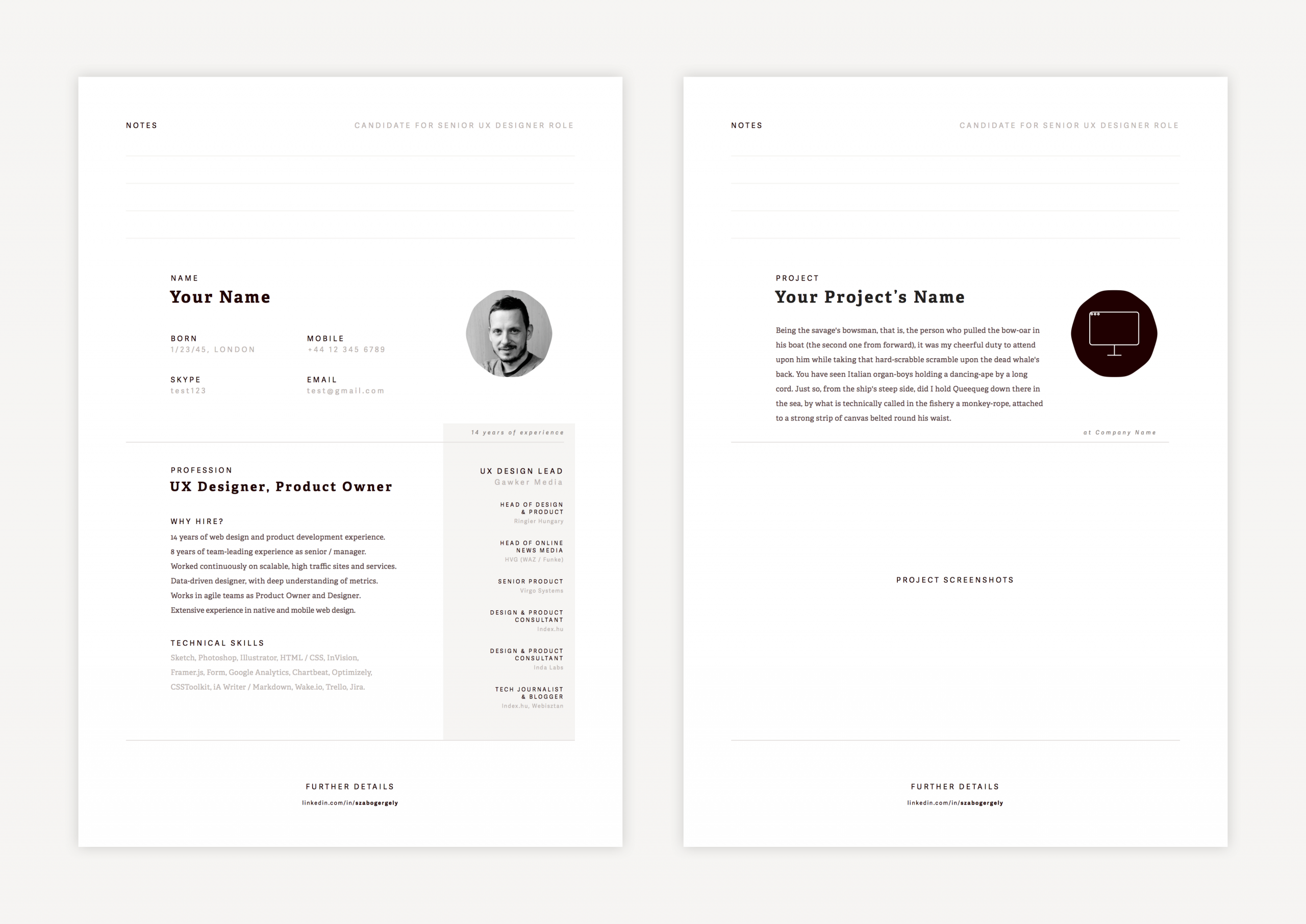 Creating Resume In Sketch Design Sketch Medium inside measurements 4000 X 2830