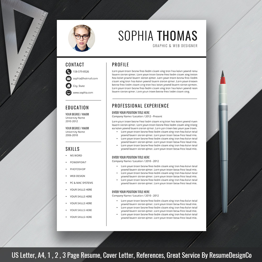 Creative Resume Cv Template For Ms Word Modern Curriculum Vitae Template Professional Resume Design Teacher Resume Format 1 3 Page Resume pertaining to size 1000 X 1000