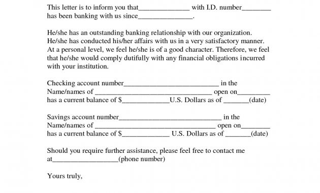 Credit Reference Letter Template Debandje with sizing 1275 X 1650