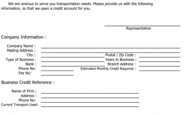 Credit Reference Letter Template For Businesses Debandje with size 1275 X 1650