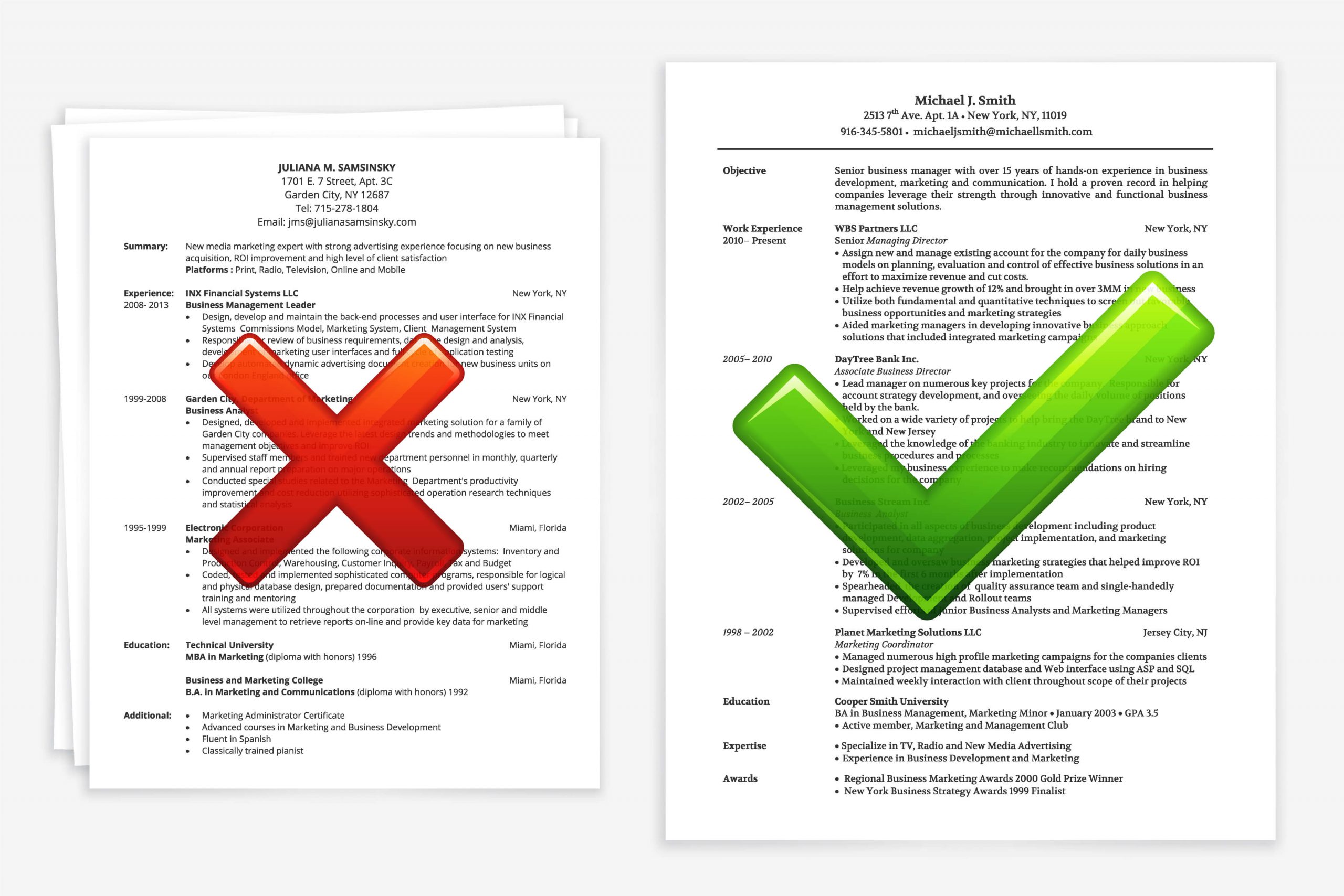 Curriculum Vitae Samples with measurements 4000 X 2668