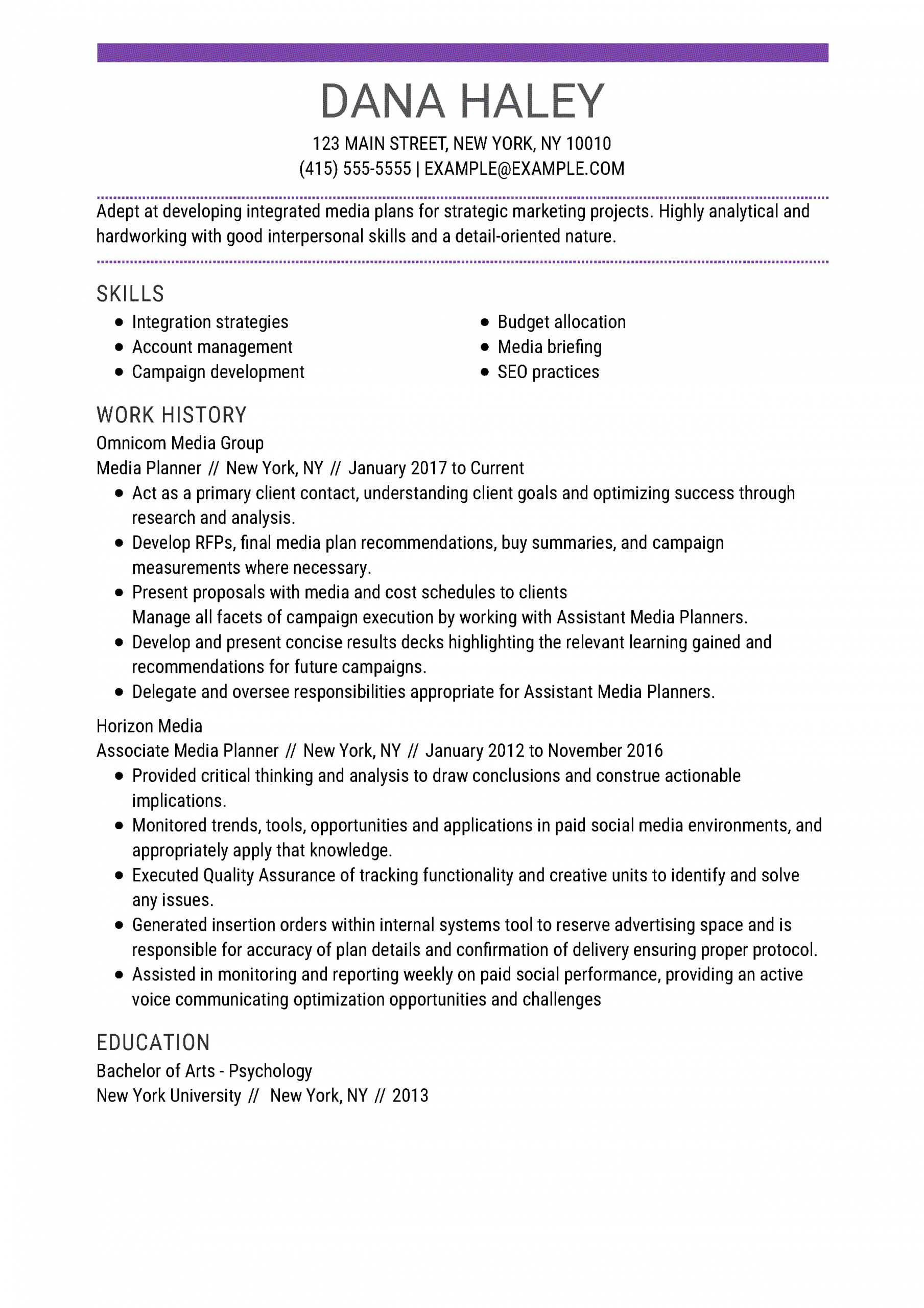 Customize Any Of These Free Professional Resume Examples regarding dimensions 2479 X 3508
