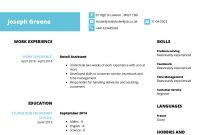 Cv Examples And Cv Templates Studentjob Uk for measurements 1240 X 1232