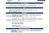 Cv Sample Format In Ms Word Resume Formatting In Word Resume regarding size 1241 X 1753