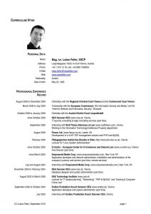 Cv Template Europe Curriculum Vitae Format Curriculum for size 1066 X 1508