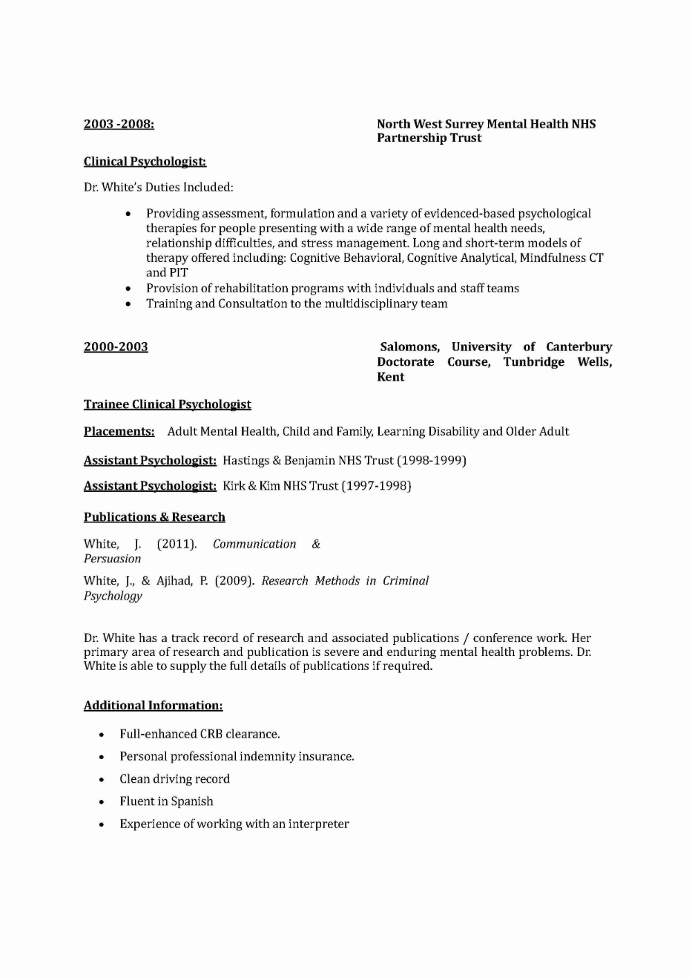 Cv Template For Expert Witnesses P Bright Witness Resume pertaining to measurements 1000 X 1412